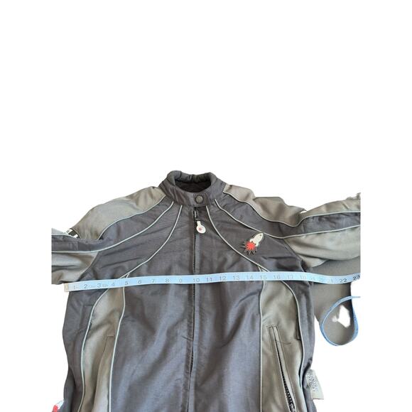 Joe Rocket Motorcycle Jacket Biker Leather Women's Black Padded Mesh Small - Picture 14 of 16